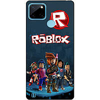 Силіконовий чохол бампер для Realme C21Y/C25Y з малюнком Roblox