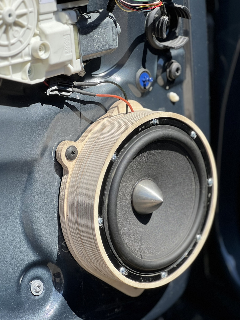 Акустические подиумы ,проставки под динамики на Audi A3 Typ 8P (Ауди ...