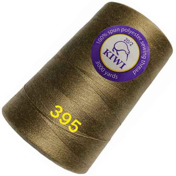 Купить Нитки швейные 100% полиэстер армированные ТМ KIWI 20/2 (3000 ярд ...