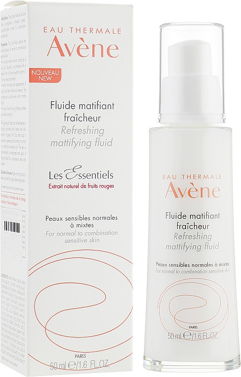 Авен Флюїд зволожуючий  матуючий Avene  Fliude Matifiant Fracheur 50 мл