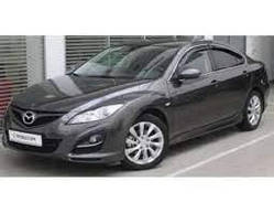 Дефлекторы окон (ветровики) Mazda 6 2007-2012 (HIC/Тайвань)