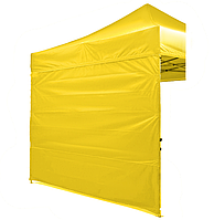 Боковая стенка на шатер - 12м (3 стенки на 3*6 или 4 стенки на 3*3) цвет желтый