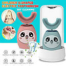 Дитяча зубна щітка children's u shaped toothbrush, фото 4