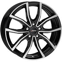 Литые диски Autec Vidra R18 W7.5 PCD5x114.3 ET45 DIA67.1 (black polished)