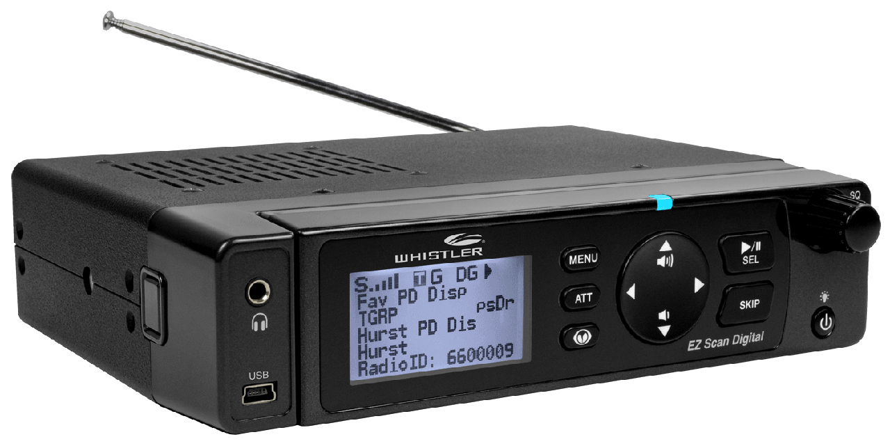 Скануючий приймач / Радіосканер Whistler EZ Scan Digital WS1095 з DMR  Б/В