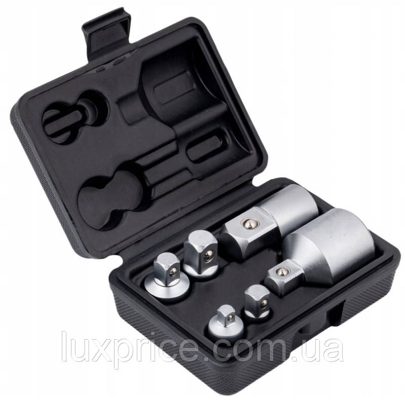Набір перехіднико 1/4 1/2 3/4 3/8 Falon Tech FT015045    Luxprice, фото 1
