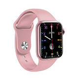 Розумний смарт-годинник Smart Watch M16-Mini, 3.8 см, голосовий виклик, фітнес-функції, алюмінієвий корпус, фото 2