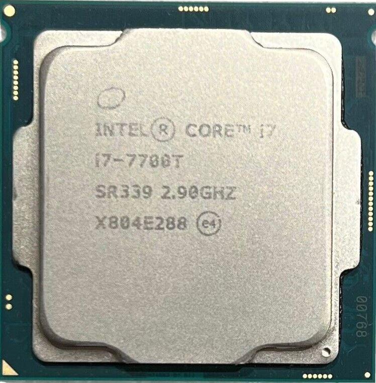 CPU Intel Core i7 7700T 2.90GHZ中古 Купить Процессор Intel Core i7-7700T 2.90GHz/8M/8GT/s (SR339