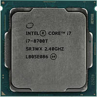 Процессор Intel Core i7-8700T 2.40GHz/12MB/8GT/s (SR3WX) s1151 V2, tray