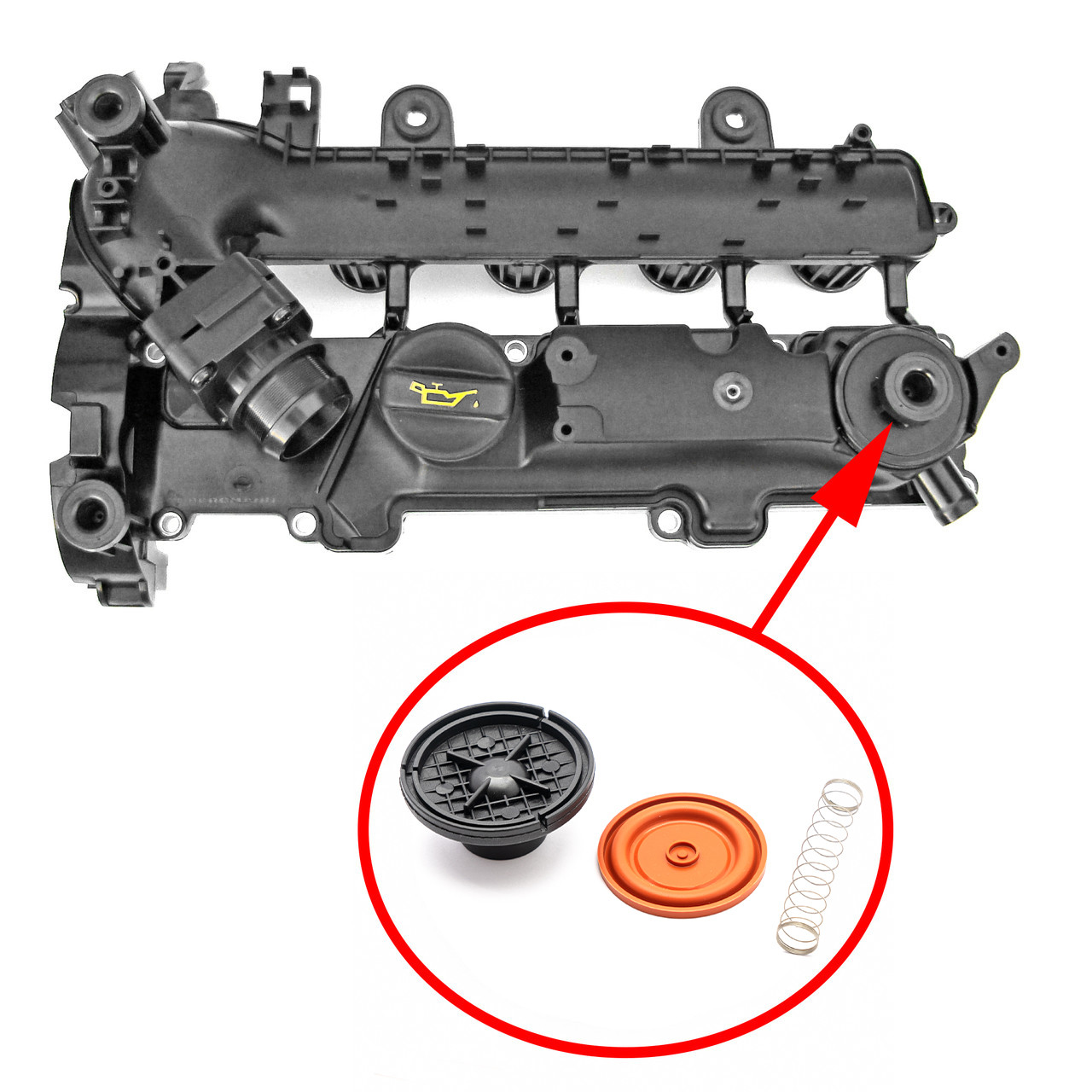 Ремкомплект впускного колектора Peugeot, Citroen, Ford 1.4 TDCI 0361N4