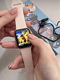 Розумний смарт-годинник Smart Watch M16-Mini, 3.8 см, голосовий виклик, фітнес-функції, алюмінієвий корпус, фото 4