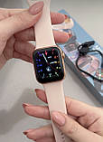 Розумний смарт-годинник Smart Watch M16-Mini, 3.8 см, голосовий виклик, фітнес-функції, алюмінієвий корпус, фото 2