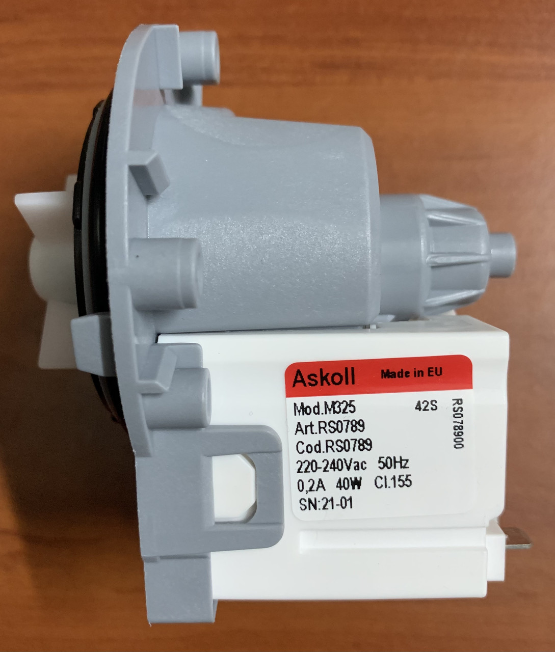 Головка насоса ASKOLL M231XP 40W під три саморізи C00144997