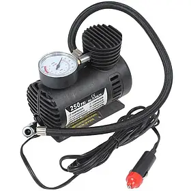 Автомобільний компресор Air Compressor 250pi насос 12V що працює від автомобіля