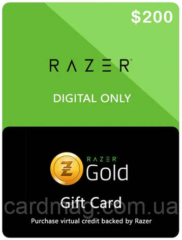 Razer Gold $200 card, фото 1