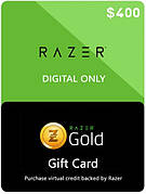 Razer Gold $400 card