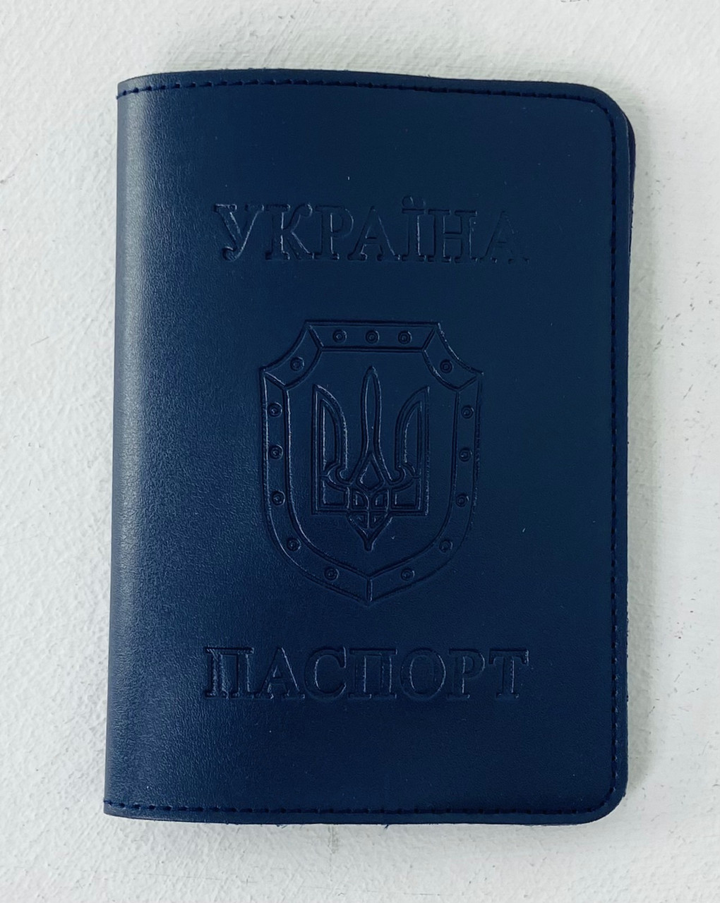 Обкладинка на Паспорт Еко шкіра Синя ОВ-18 22027Ф Бриск Україна