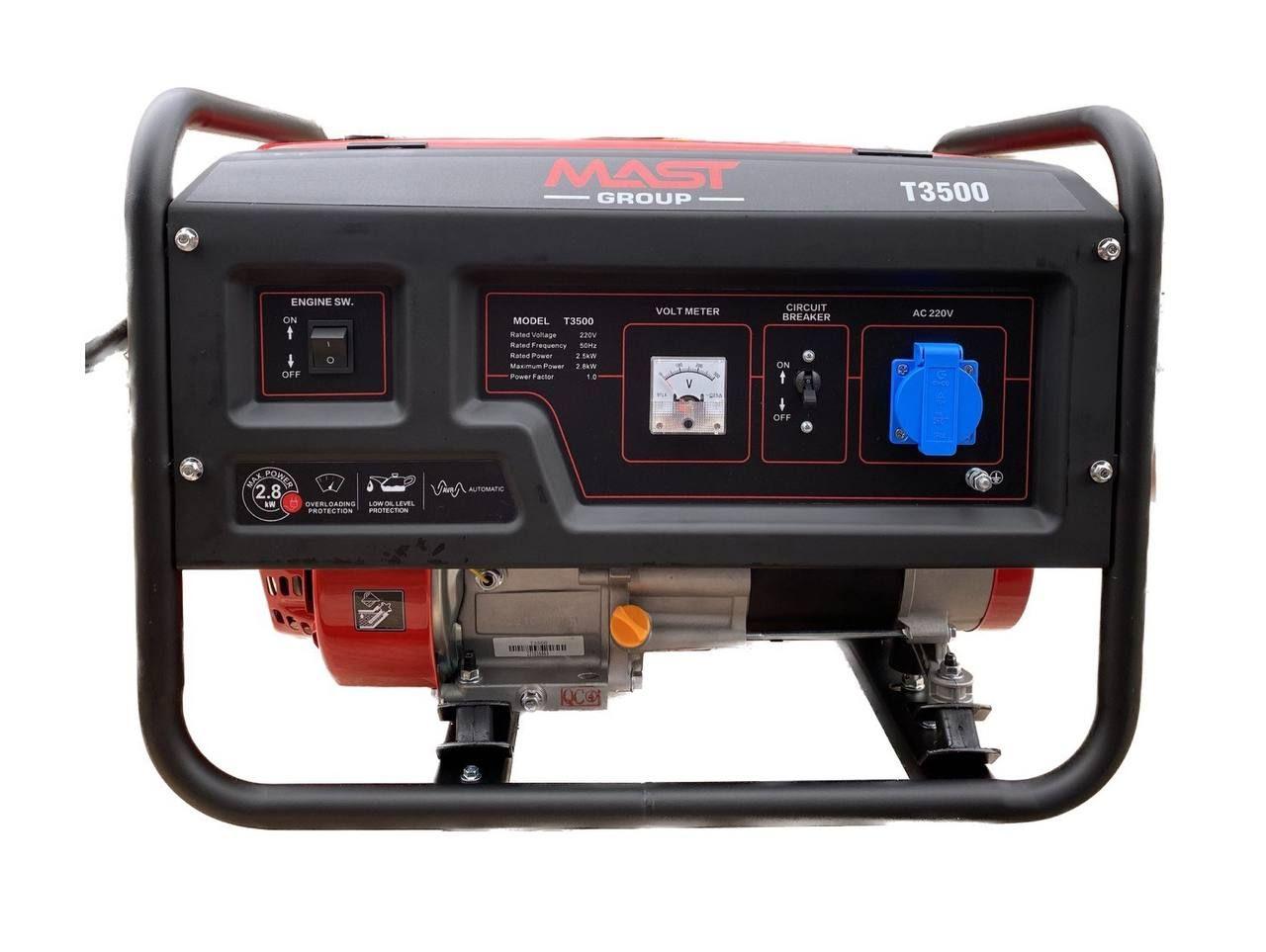 Бензиновий генератор MAST GROUP Т3500, фото 1