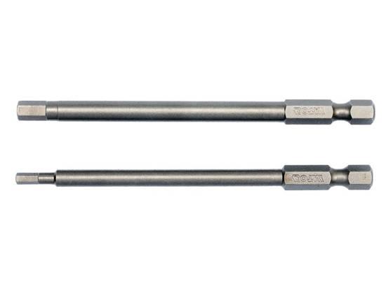 Набір насадка викрутки біта HEX TAMPER 3/5 х 100 мм 2 штуки YATO YT-0494