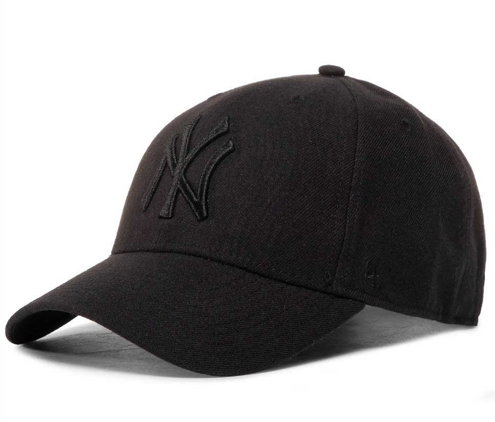 Кепка Бейсболка New York Yankees NY MLB Нью-Йорк Янкіз Чорна