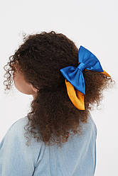 Великий жовто-синій бант. Колекція "Україна", 21х23см