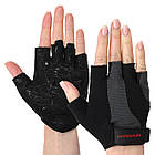 Рукавиці для фітнесу та важкої атлетики рукавички спортивні Weider 169015 розмір M-L Black, фото 2