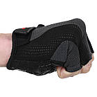 Рукавиці для фітнесу та важкої атлетики рукавички спортивні Weider 169015 розмір M-L Black, фото 6