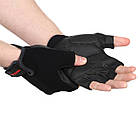 Рукавиці для фітнесу та важкої атлетики рукавички спортивні Weider 169017 розмір M-L Black, фото 3