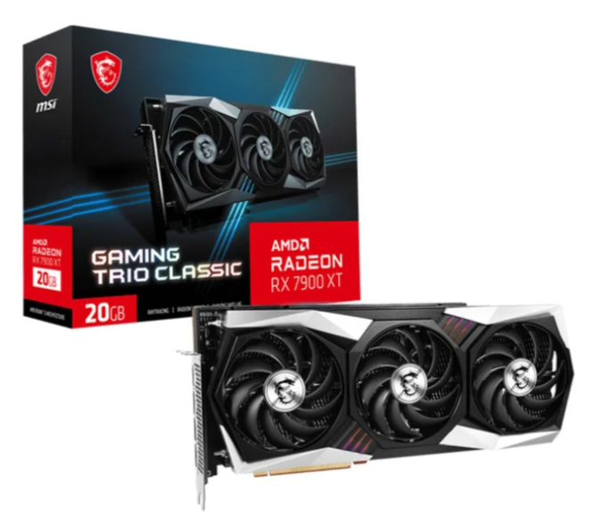 Відеокарта MSI Radeon RX 7900 XT GAMING TRIO CLASSIC 20G