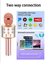 Універсальний мікрофон Wireless microphone Q7, фото 4