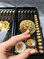 Фішки для гри нарди зі смоли 30мм персоналізація, фото 3