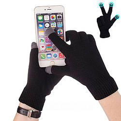 Рукавички для сенсорних екранів / Сенсорні рукавиці / Рукавички для телефону з функцією тачскрин