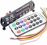 Панель Bluetooth 5.0 MP3 USB FM SD Декодер 5-12V Блютуз + Пульт, фото 4