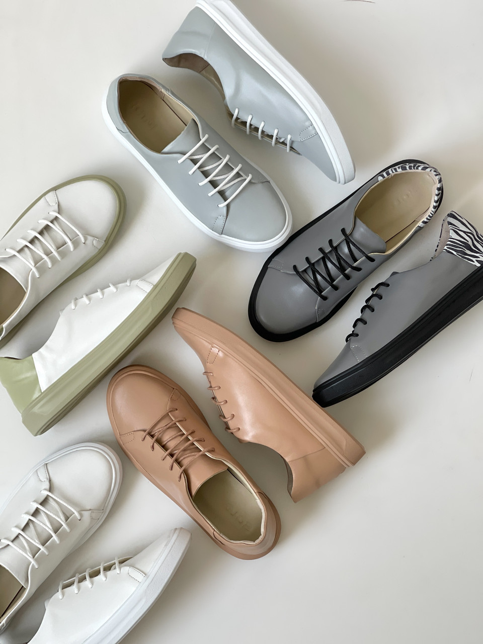 Різнокольорові жіночі кеди, фото 1