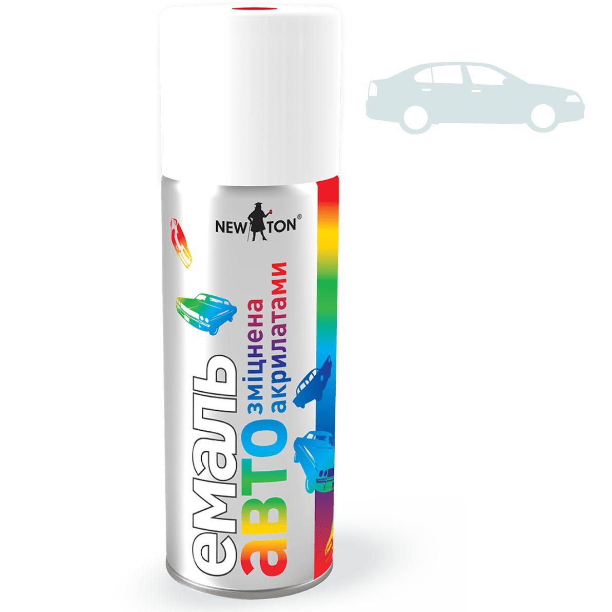 Емаль авто 202(S) Сніжно біла Lada аерозоль 400мл New Ton