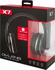 Дротові ігрові навушники з мікрофоном OVLENG X7, фото 2