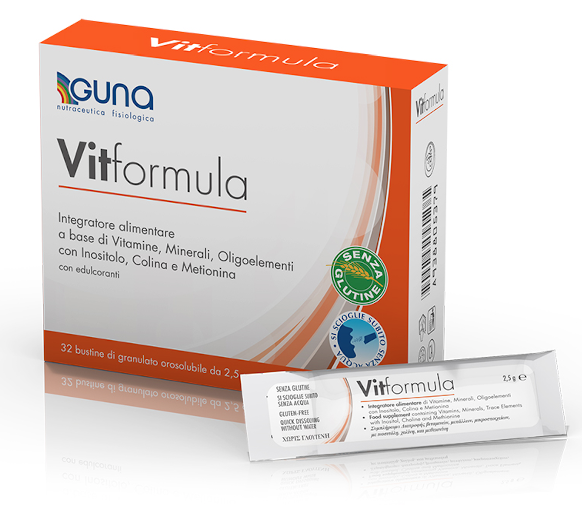 VitFormula / Вітамінно-мінеральний комплекс 32 саше Guna Італія
