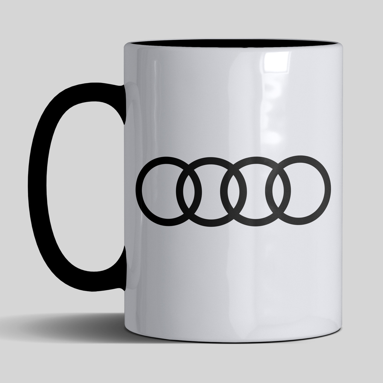 Чашка 330 мл з маркою авто AUDI / Ауді. Найкращий подарунок чоловіку