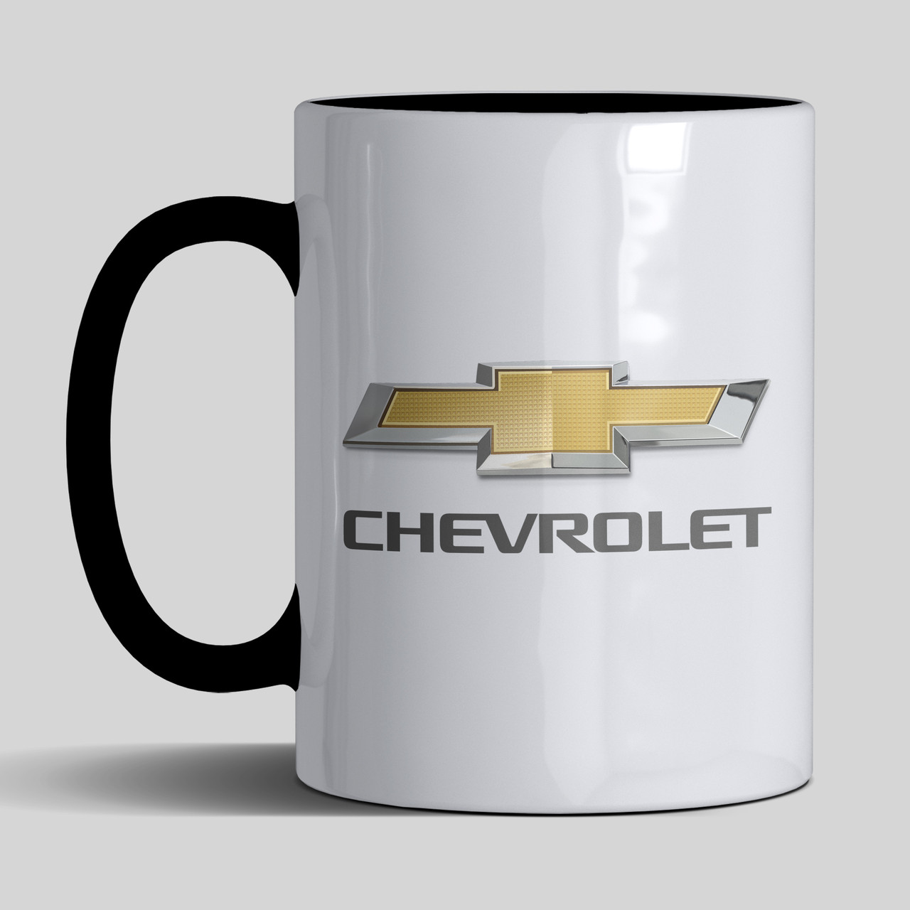 Чашка 330 мл з маркою авто Chevrolet / Шевроле. Найкращий подарунок чоловіку