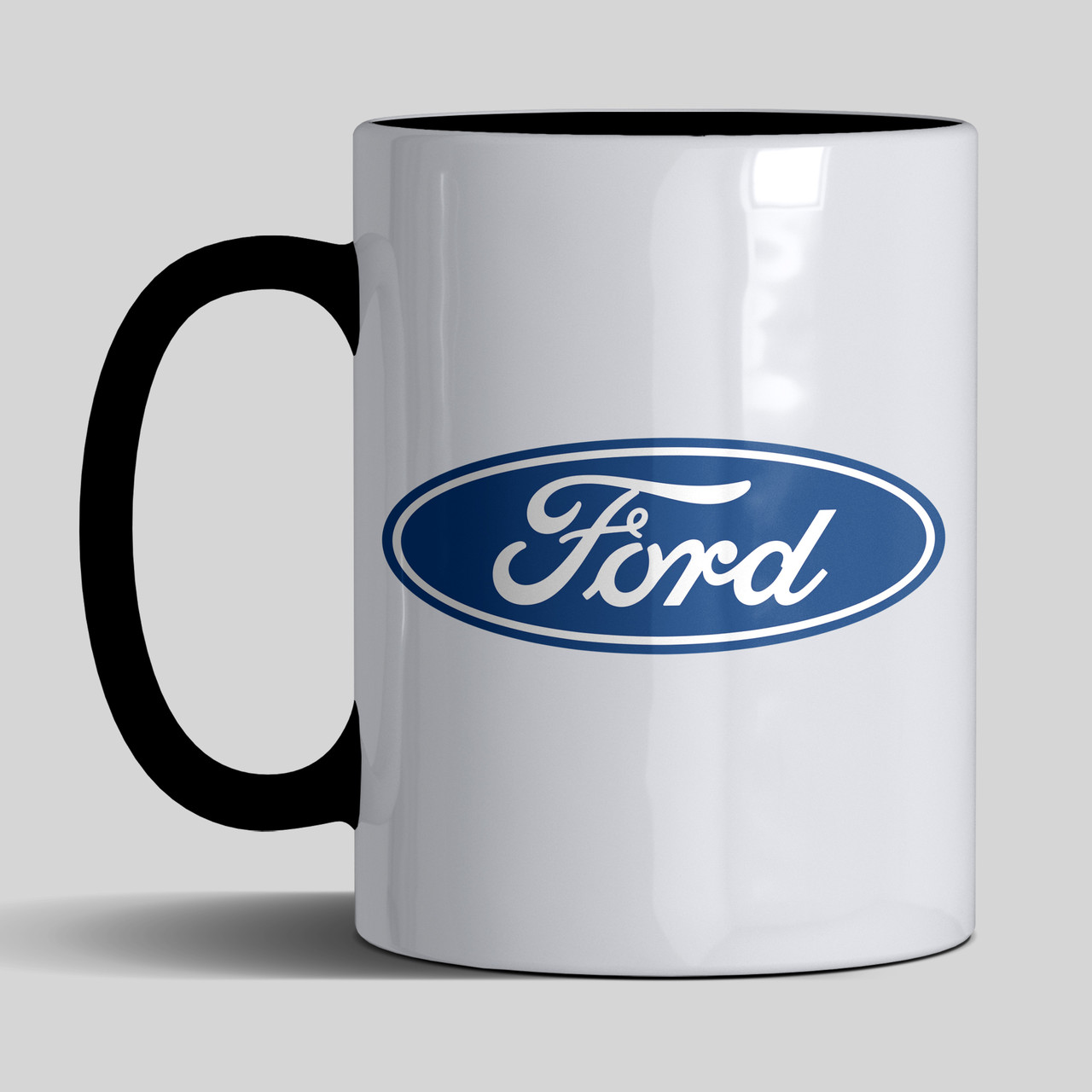Чашка 330 мл з маркою авто Ford / Форд. Найкращий подарунок чоловіку