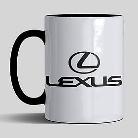 Чашка 330 мл з маркою авто Lexus / Лексус. Найкращий подарунок чоловіку