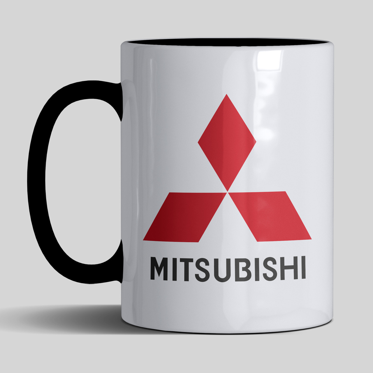 Чашка 330 мл з маркою авто Mitsubishi / Мітсубісі. Найкращий подарунок чоловіку