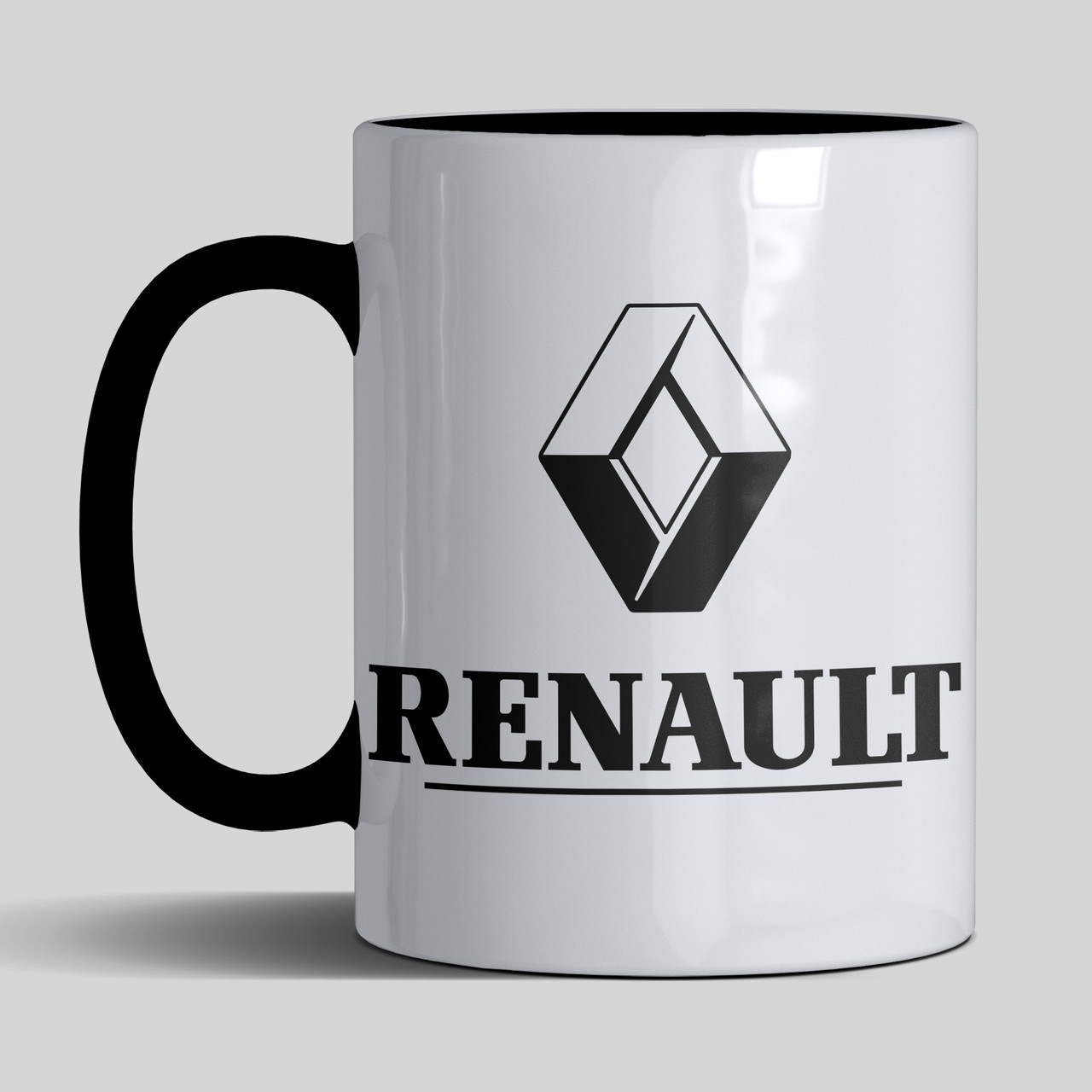 Чашка 330 мл з маркою авто Renault / Рено. Найкращий подарунок чоловіку