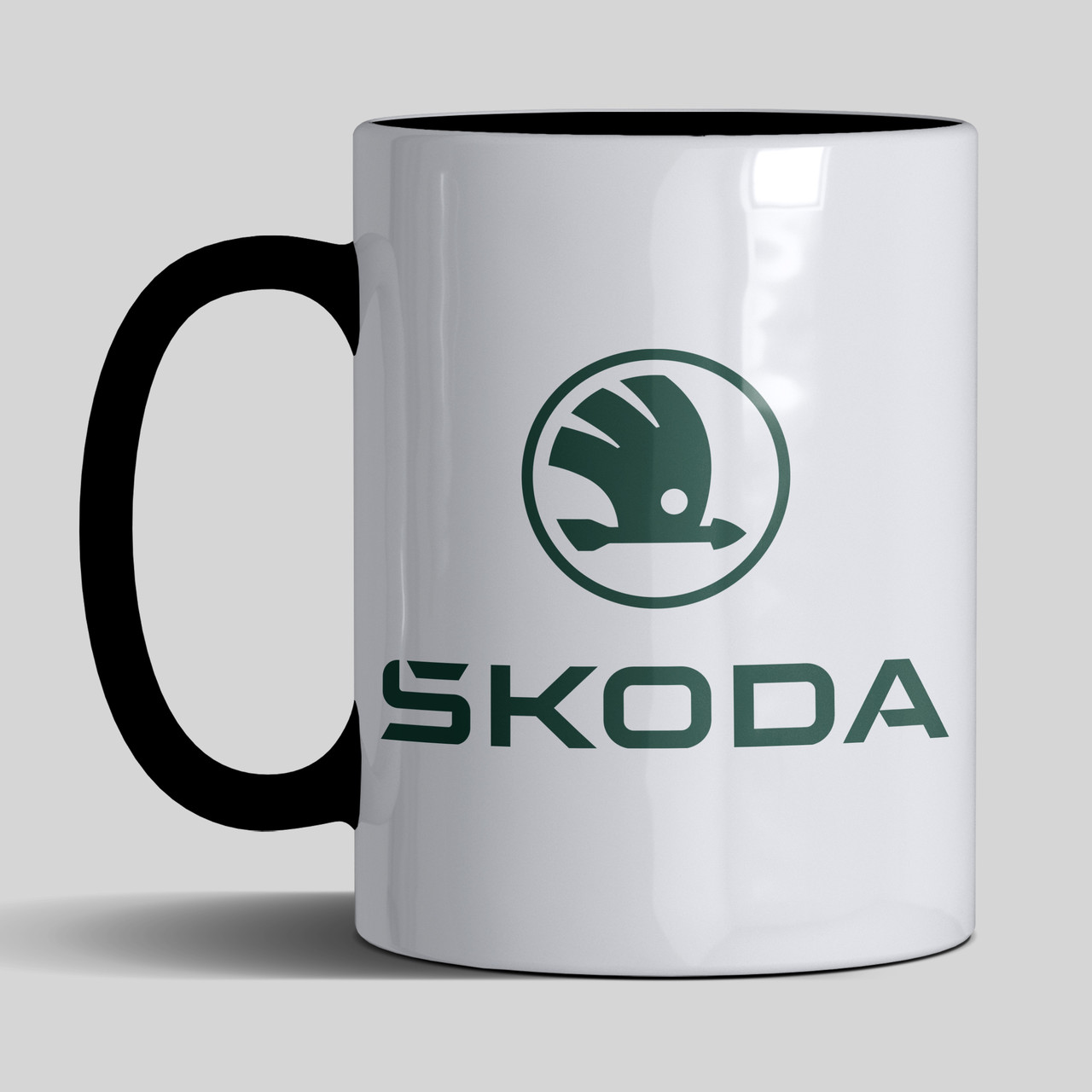 Чашка 330 мл з маркою авто SKODA / Шкода. Найкращий подарунок чоловіку