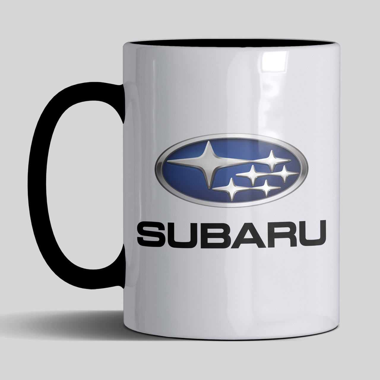 Чашка 330 мл з маркою авто Subaru / Субару. Найкращий подарунок чоловіку