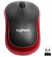 Беспроводная оптическая мышь Logitech M185 USB RED