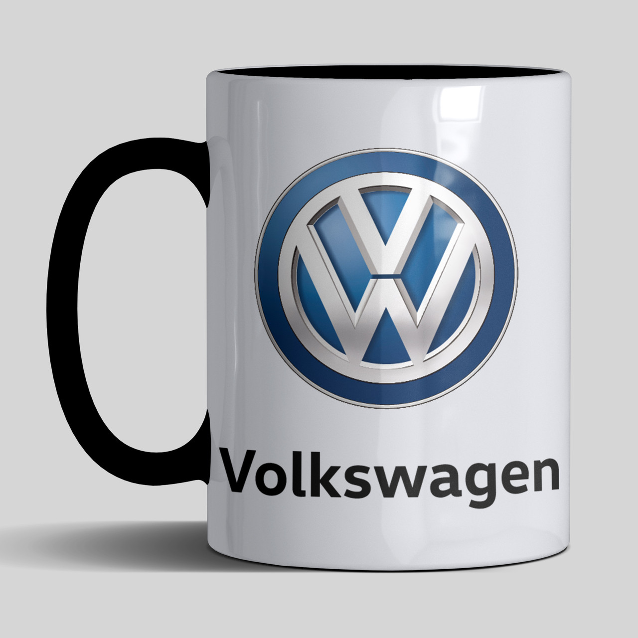 Чашка 330 мл з маркою авто Volkswagen / Фольксваген. Найкращий подарунок чоловіку