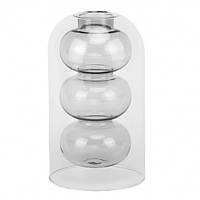 Стеклянная ваза "Сфера" цвет - прозрачный. (8911-004)