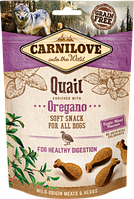 Carnilove Dog Soft Snack з перепілкою та орегано для собак