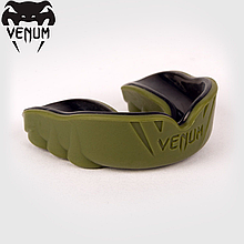 Капа для боксу одностороння капа боксерська для єдиноборств Venum Challenger Mouthguard Khaki Black